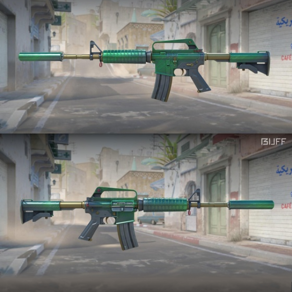 SAT 2 Números na AK + M4A1-S Electrum (FT) 01/08